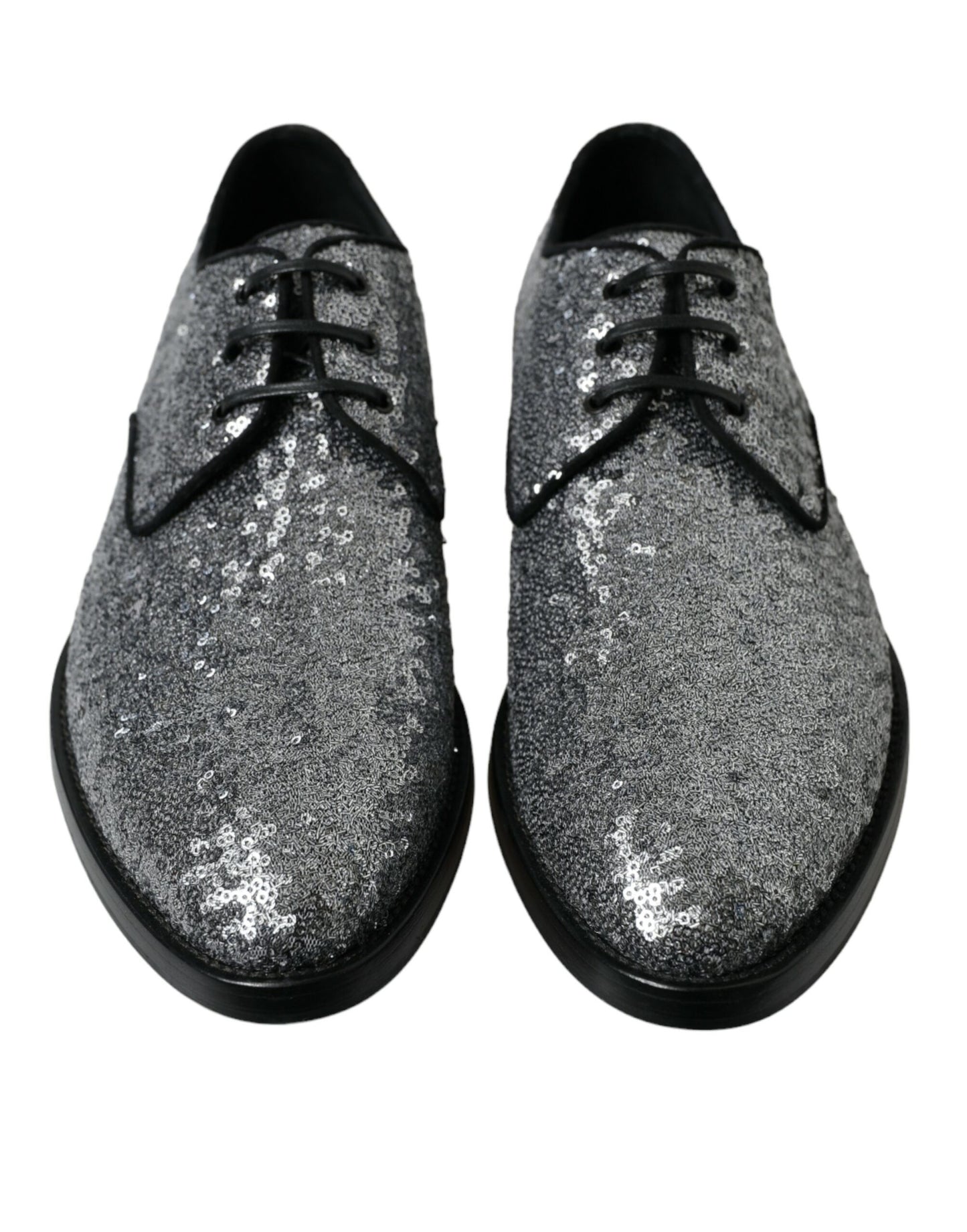  - Exquisite Sequined Derby Dress Shoes