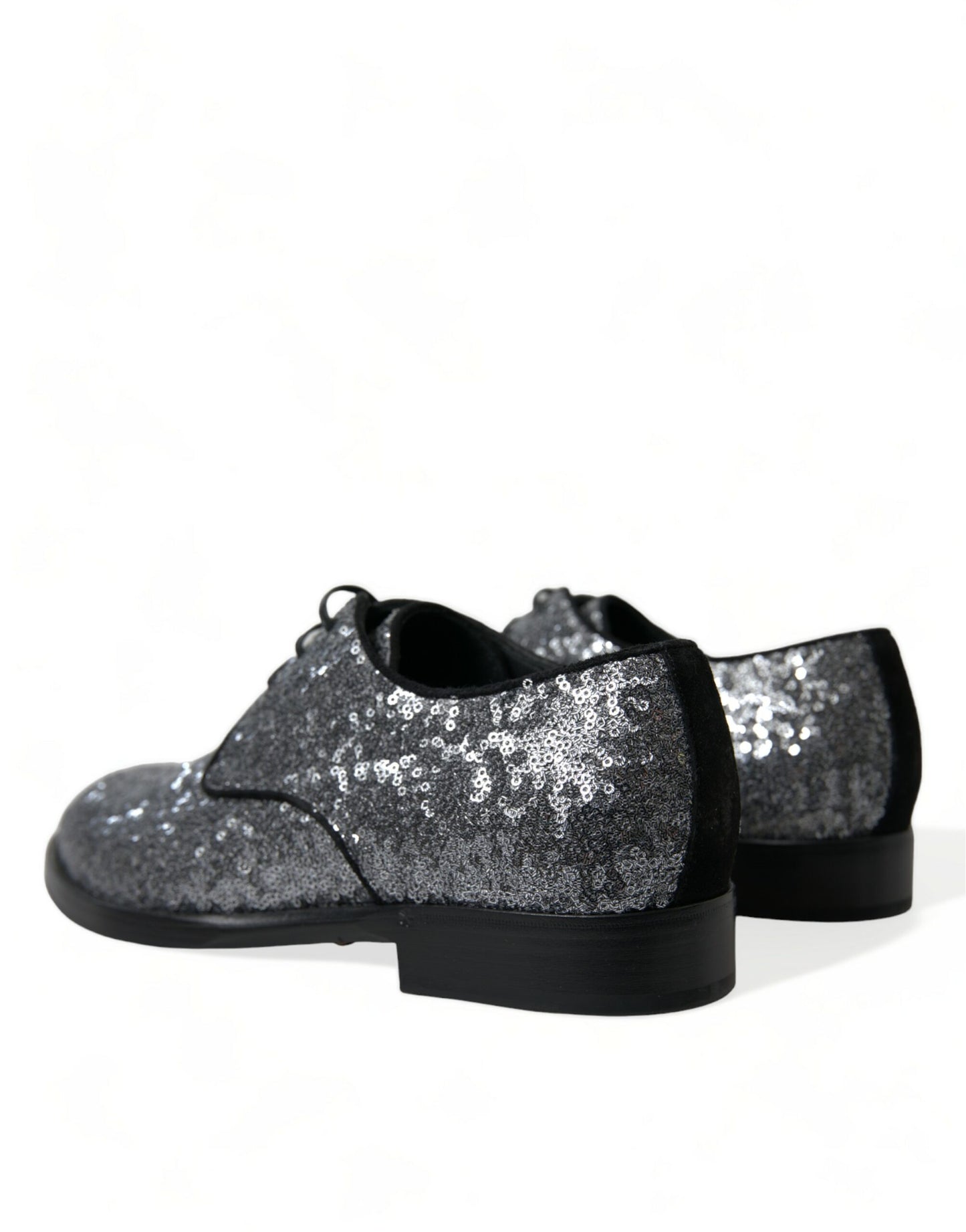  - Exquisite Sequined Derby Dress Shoes