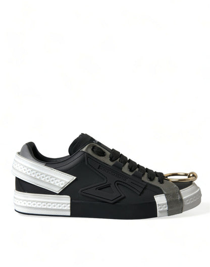  - Elegant Calfskin Low Top Sneakers