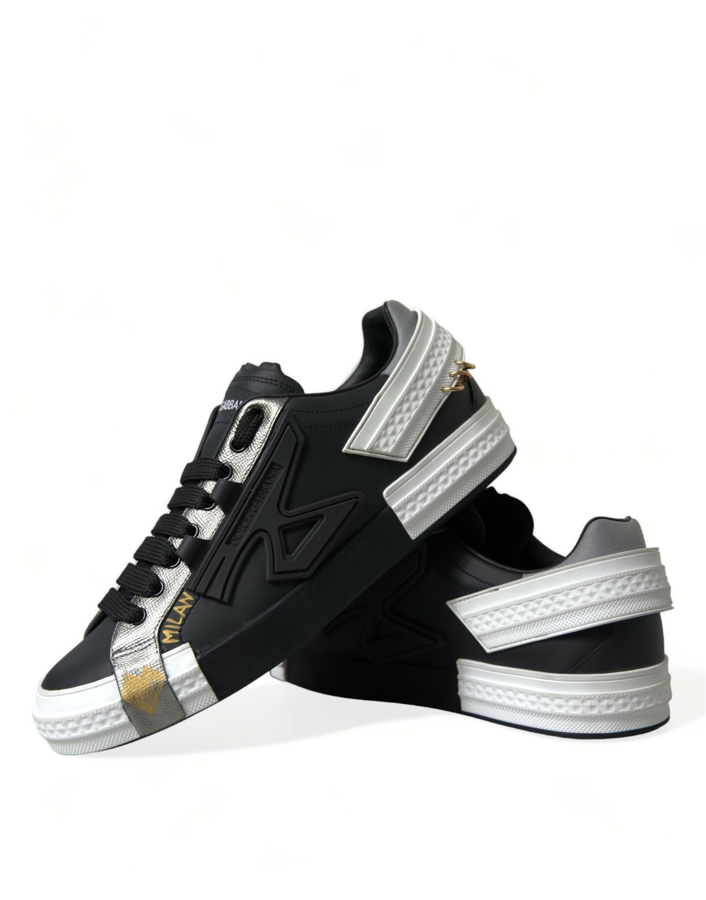  - Elegant Calfskin Low Top Sneakers