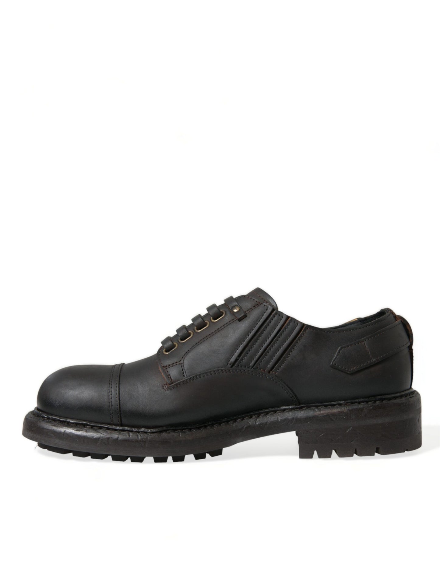  - Elegant Mens Leather Derby Dress Shoes