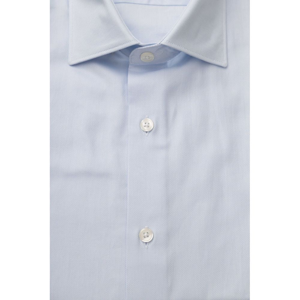  - Light Blue Cotton Mens Shirt