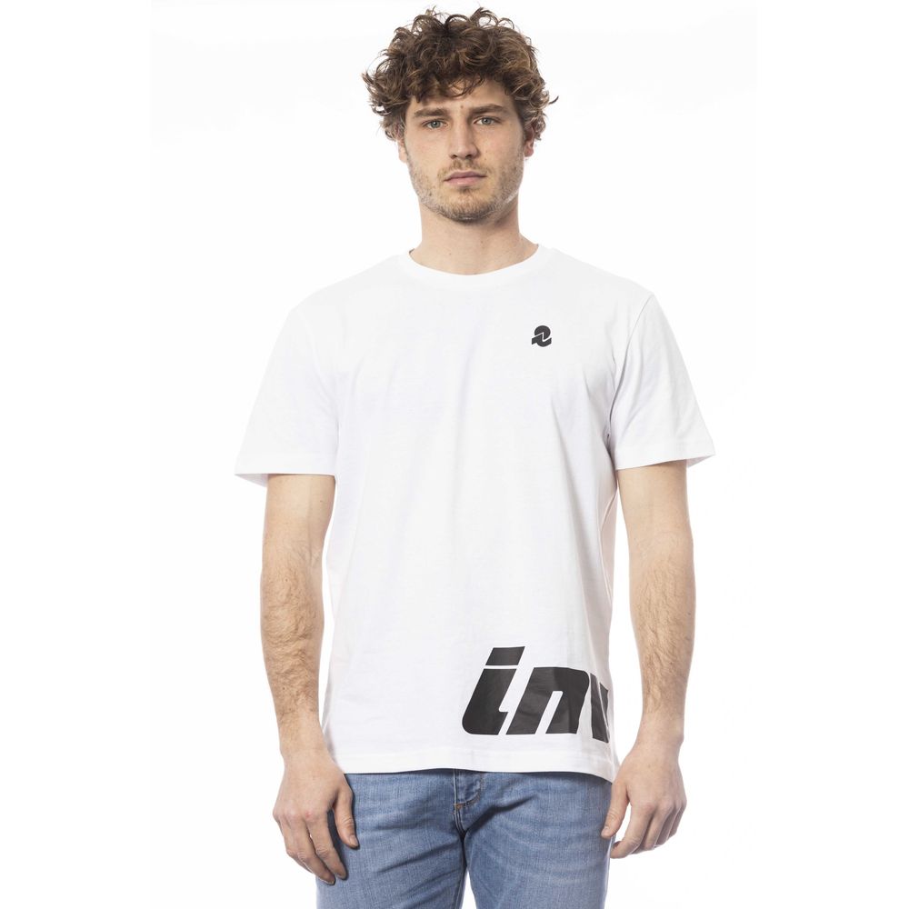  - White Cotton Men's T-Shirt