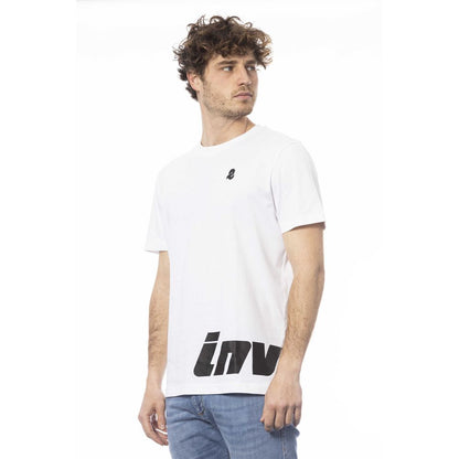  - White Cotton Men's T-Shirt