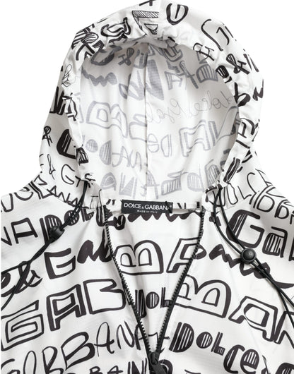  - Chic Hooded Logo Print Blouson Tee