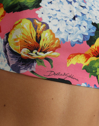  - Floral Elegance Cropped Blouse