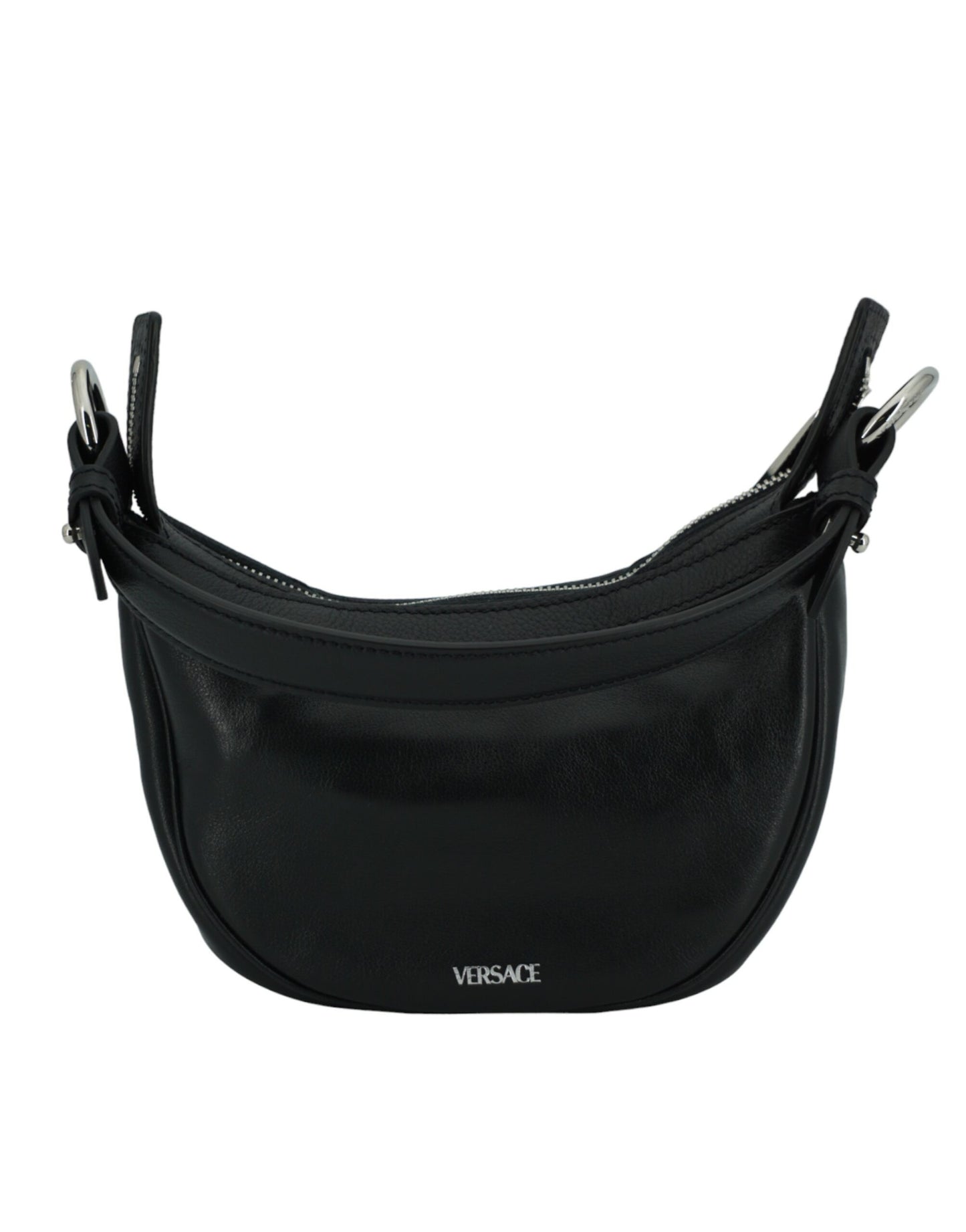  - Elegant Black Mini Hobo Shoulder Bag