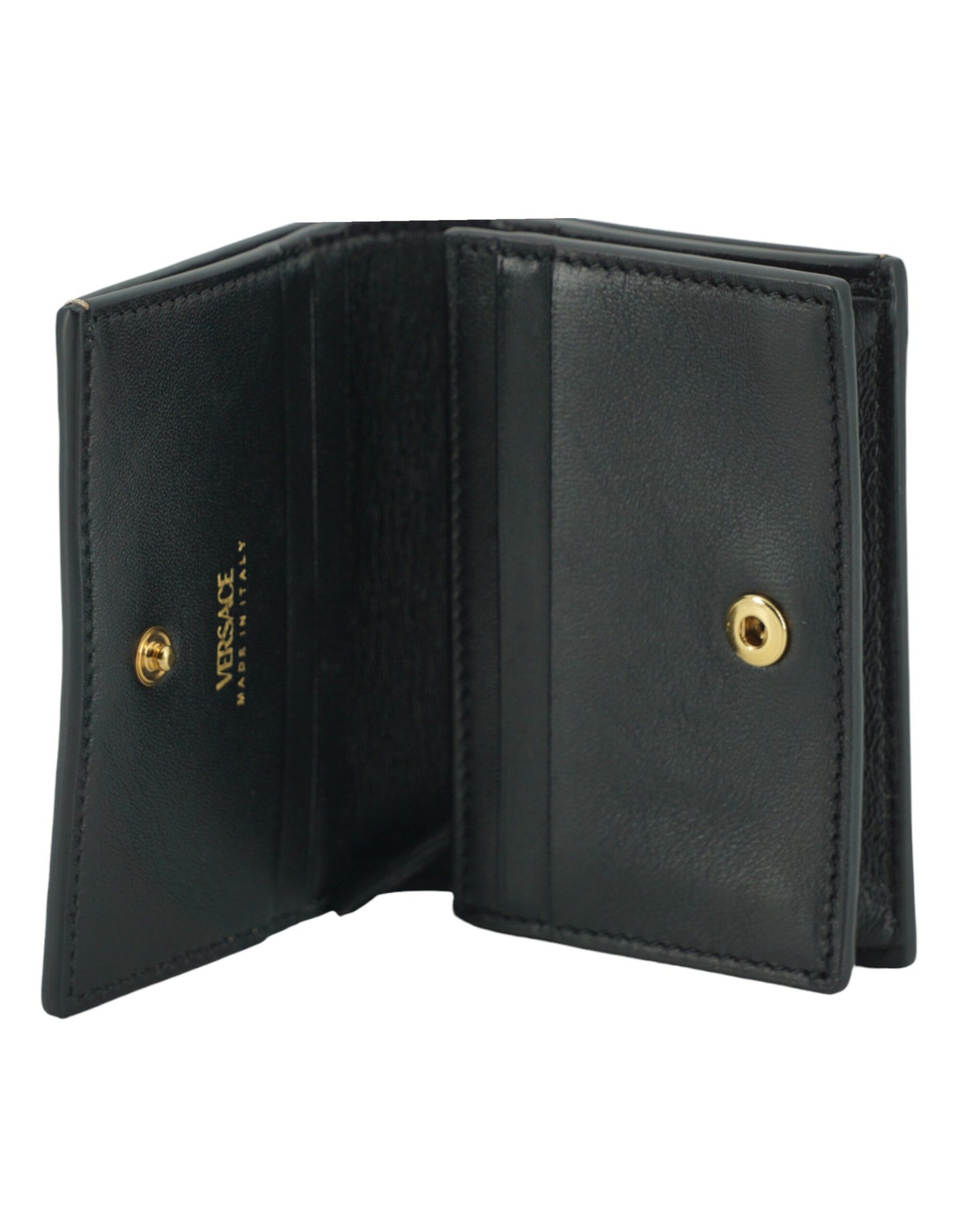  - Elegant Compact Leather Wallet in Brown