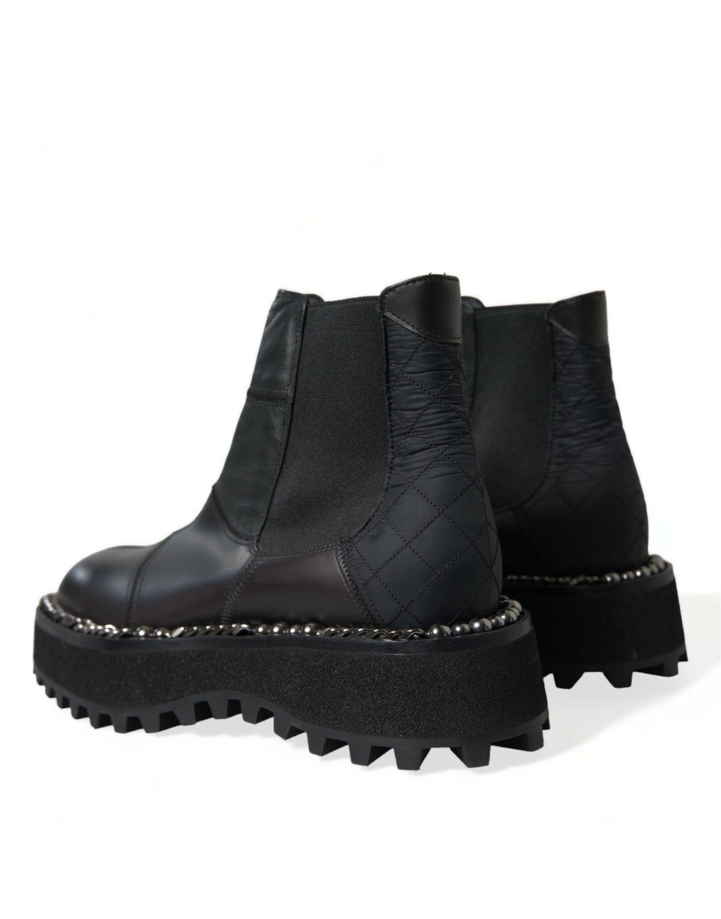  - Elegant Black Chelsea Slip-On Boots