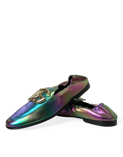  - Elegant Iridescent Loafers for Gents