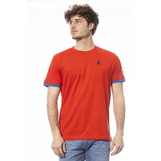  - Red Cotton Men T-Shirt