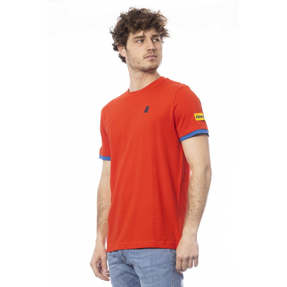  - Red Cotton Men T-Shirt