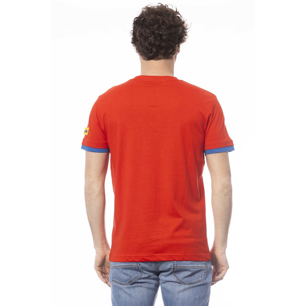  - Red Cotton Men T-Shirt