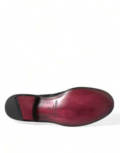  - Elegant Floral Velvet Loafers