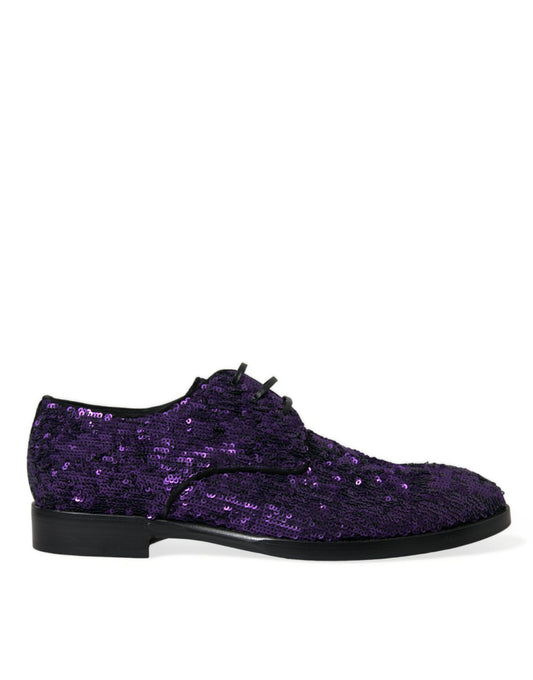  - Elegant Sequined Oxford Dress Shoes