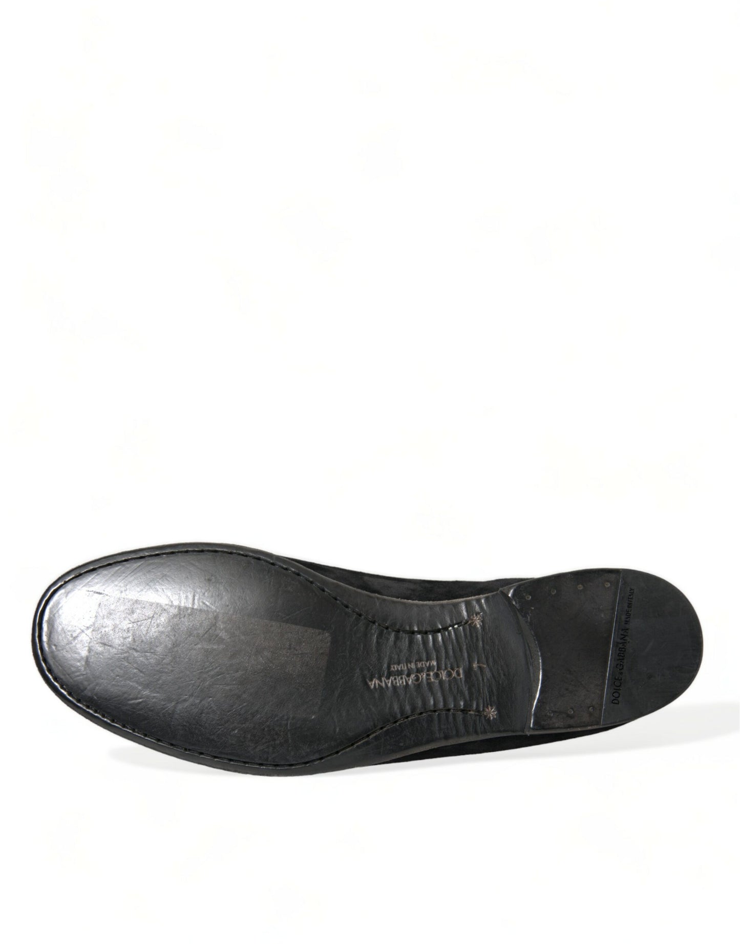  - Elegant Black Velor Loafers for the Discerning Gentleman