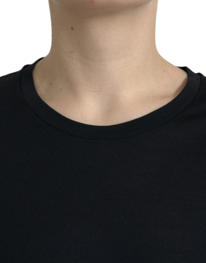  - Elegant Wool Crew Neck Tee