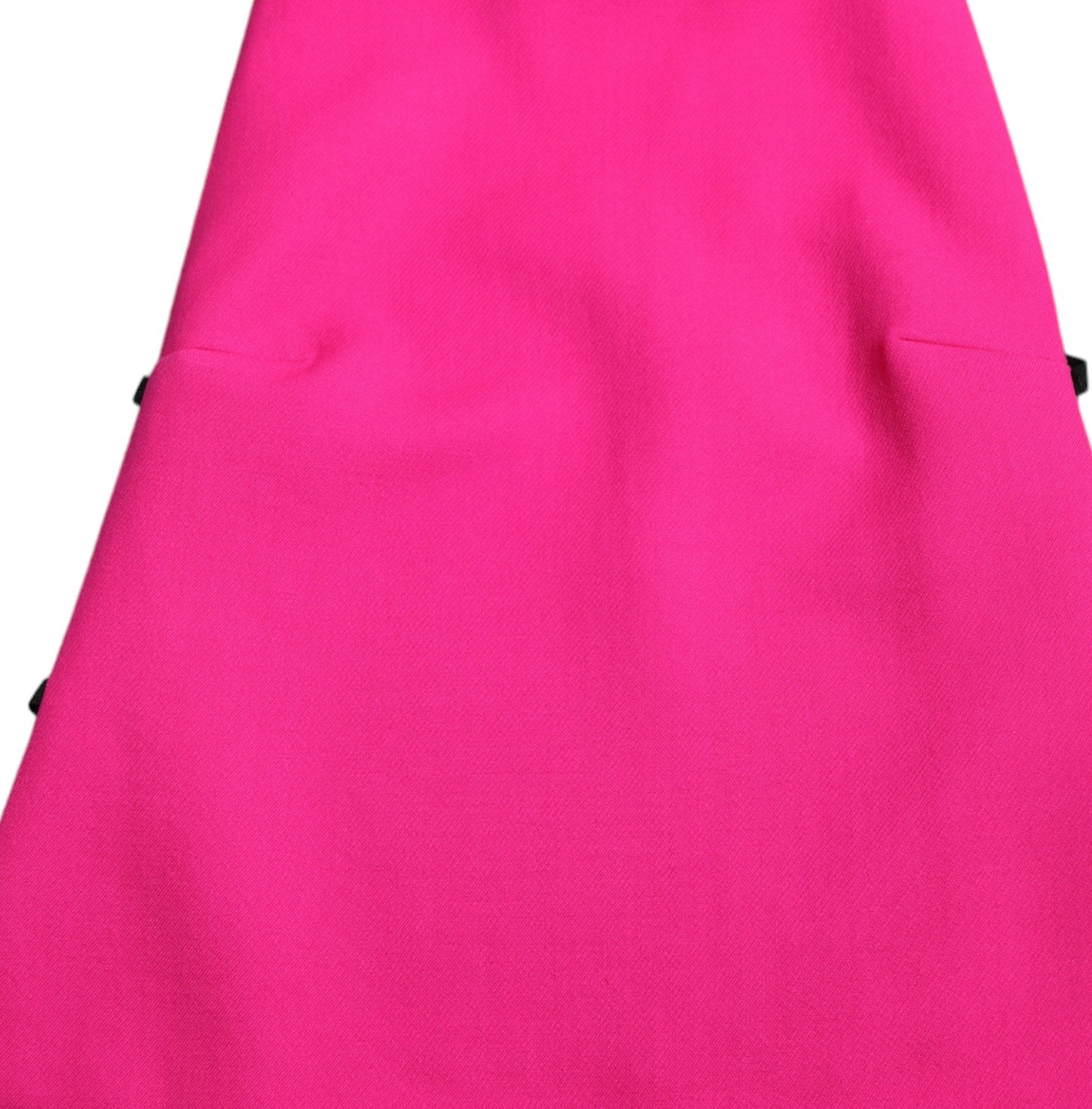  - Elegant Pink Turtleneck Sleeveless Wool Top