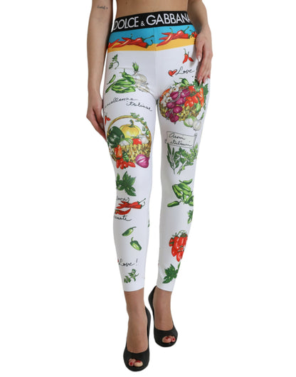  - Elegant High Waist Printed Leggings