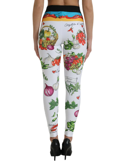  - Elegant High Waist Printed Leggings