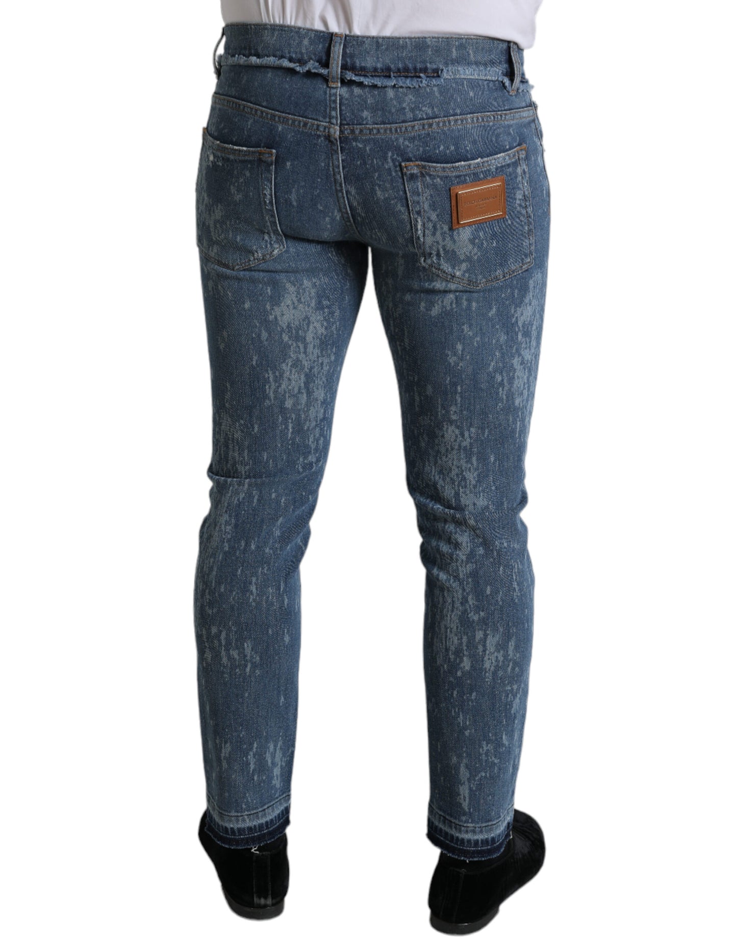  - Chic Blue Skinny Stretch Denim Jeans