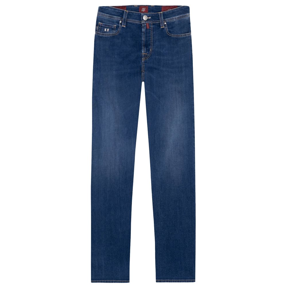  - Elegant Stretch Cotton Men's Jeans