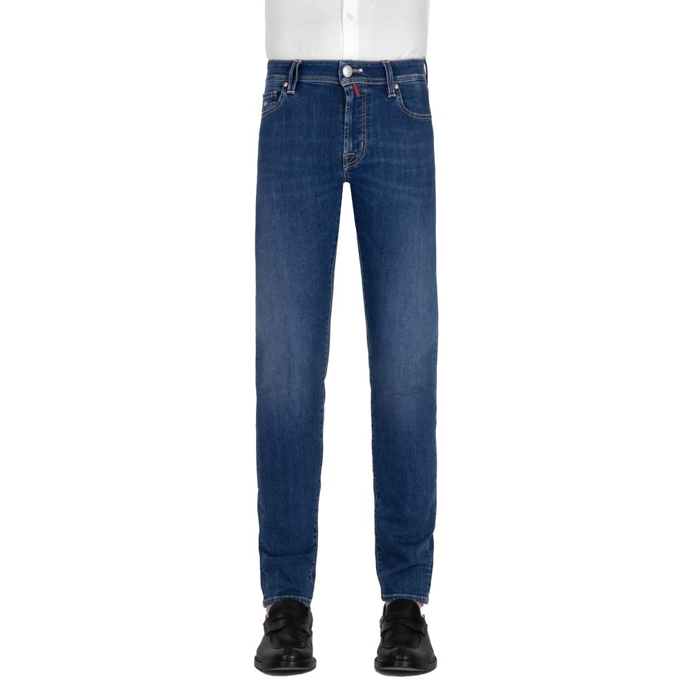  - Elegant Stretch Cotton Men's Jeans