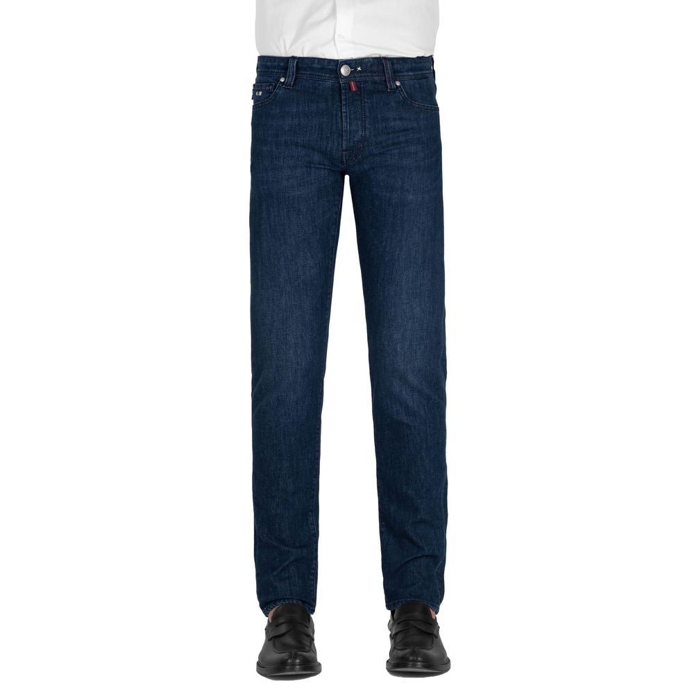  - Elegant Stretch Cotton Men's Jeans