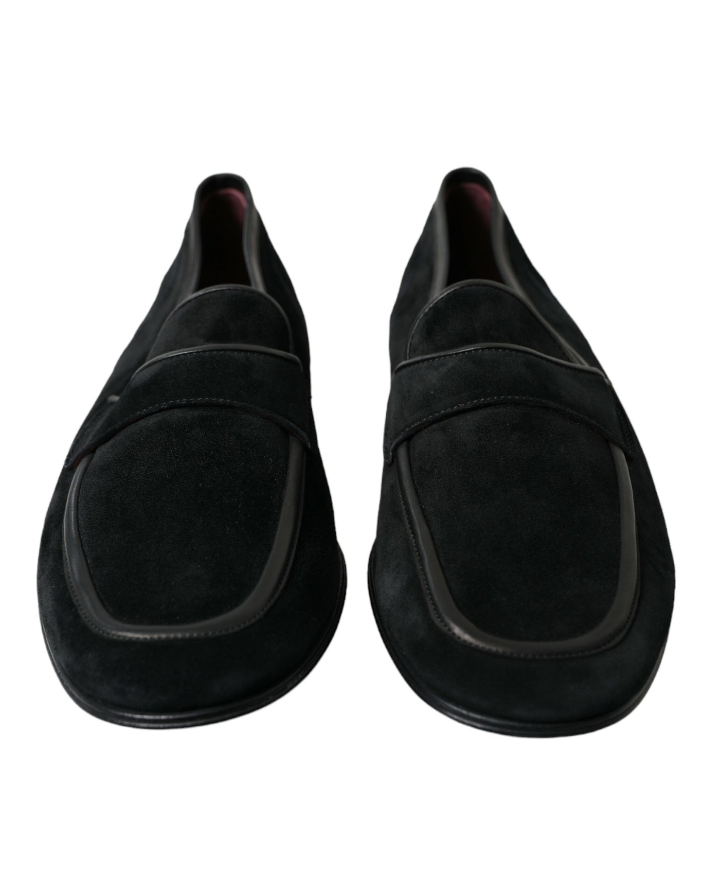  - Elegant Velvet Black Loafers for Men