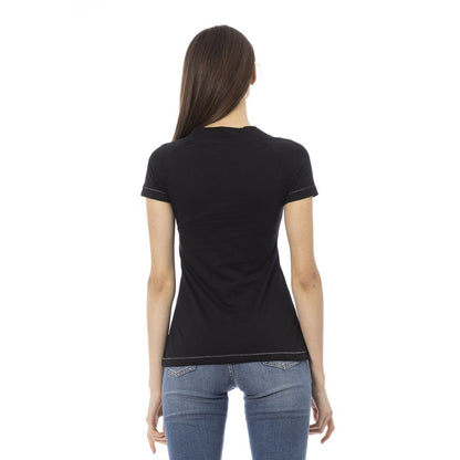  - Black Cotton Women Top