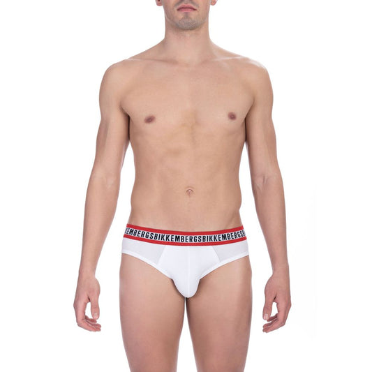  - White Cotton Men's Brief