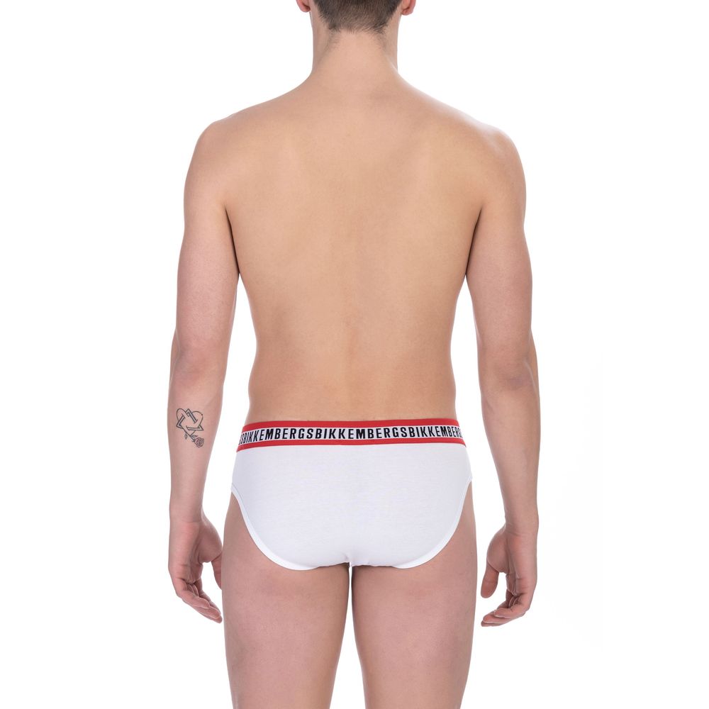  - White Cotton Men's Brief