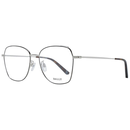 Bally Black Women's Optical Frames – Stylish Square Full-Rim Design