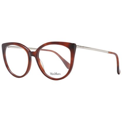 Max Mara Women’s Optical Glasses – Brown Butterfly Frame