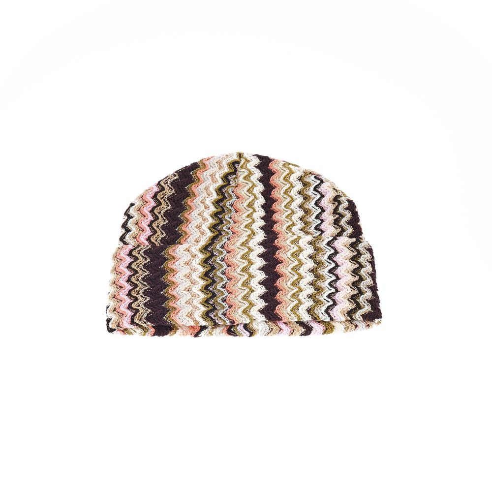 Multicolor Wool Women Hat - The Luxe Alliance