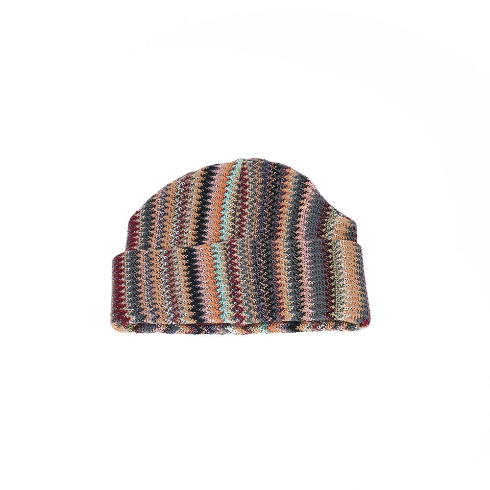 Multicolor Wool Women Hat - The Luxe Alliance