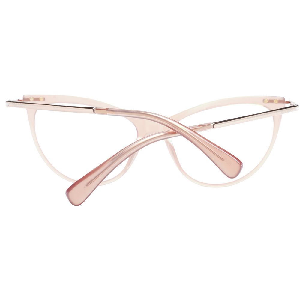 Max Mara Women's Optical Frames – Beige Cat Eye Design