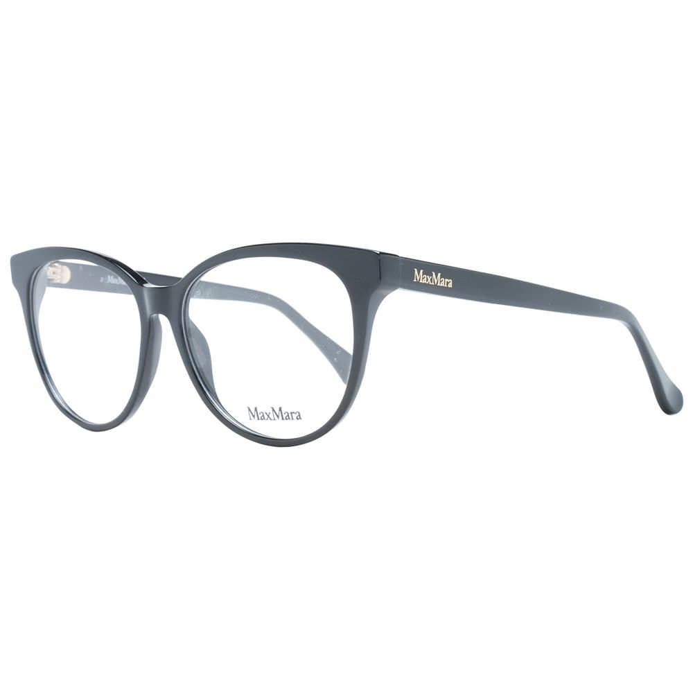 Max Mara Women’s Optical Frames – Black Cat Eye Design, 54mm