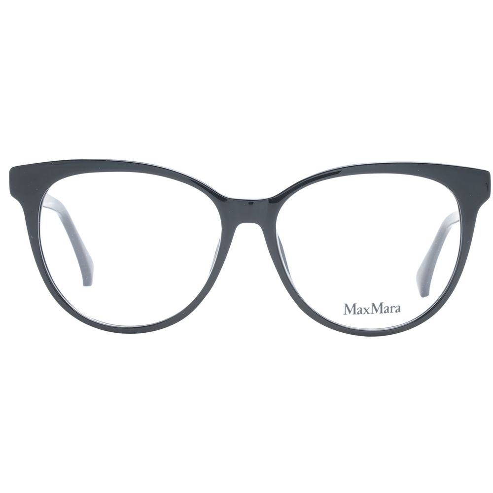 Max Mara Women’s Optical Frames – Black Cat Eye Design, 54mm