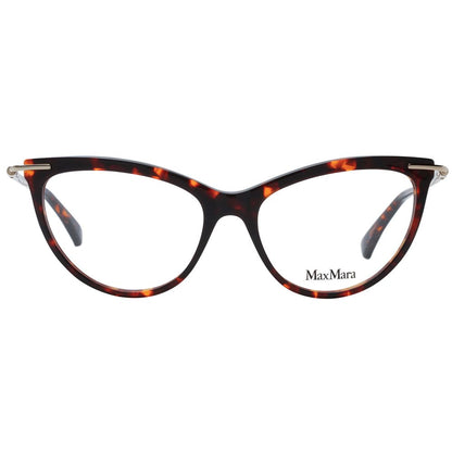 Max Mara Women’s Optical Glasses – Brown Cat Eye Frame, 53mm