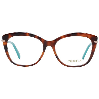 Emilio Pucci Women’s Optical Frames – Brown Butterfly Style