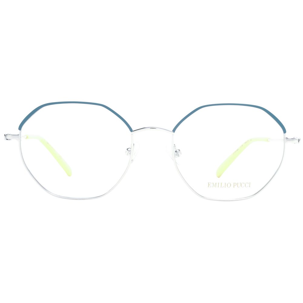 Emilio Pucci Women’s Optical Frames – Gray Round Design, 54mm