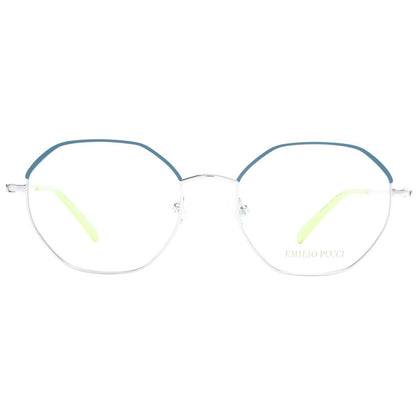 Emilio Pucci Women’s Optical Frames – Gray Round Design, 54mm