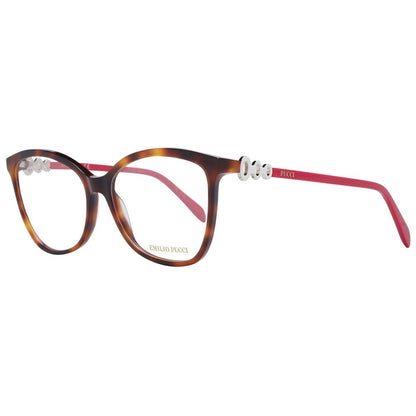 Emilio Pucci Women’s Optical Frames – Brown Cat Eye, 56mm