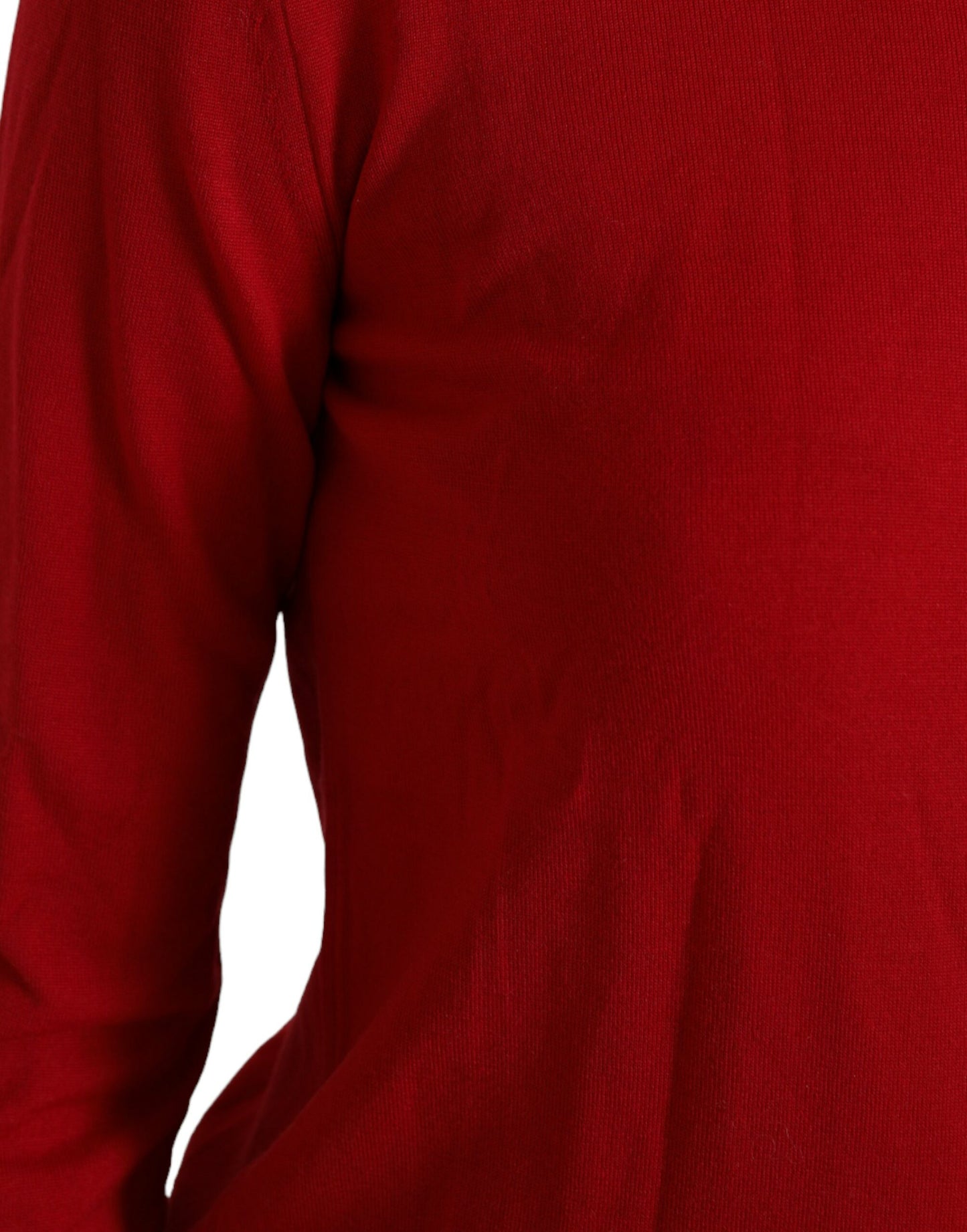  - Radiant Red Wool Pullover Sweater