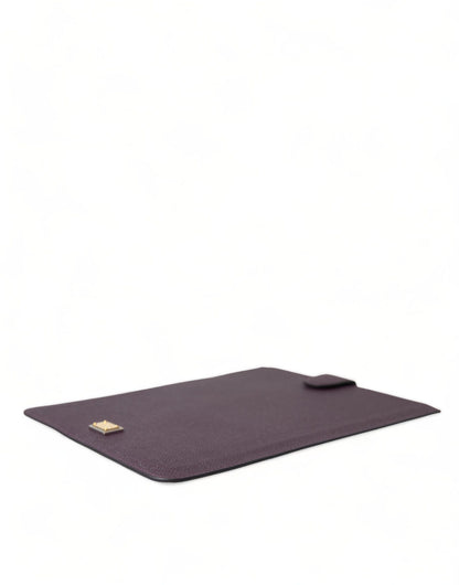  - Elegant Leather Tablet Pouch in Rich Brown