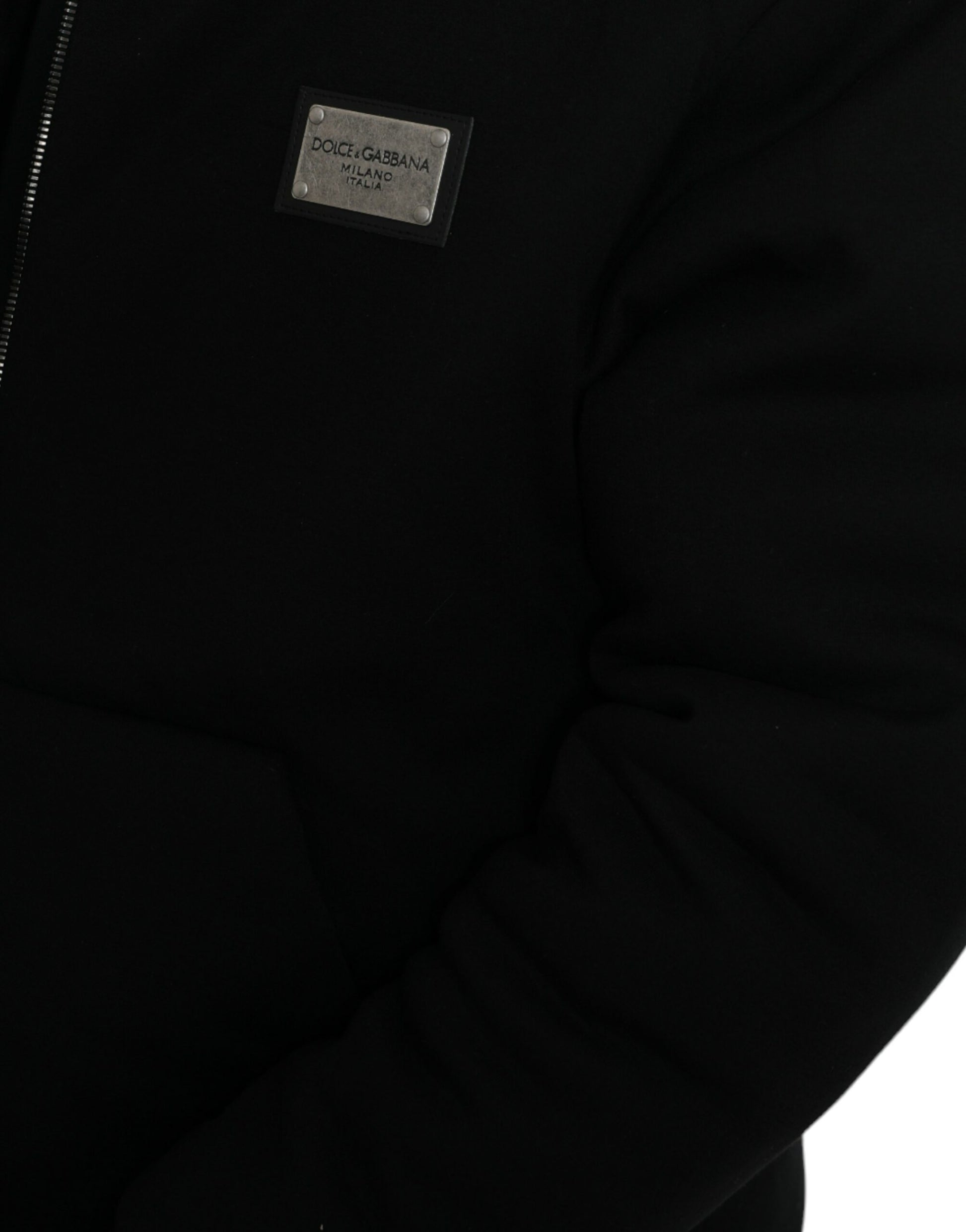 Men's Black Hooded Bomber Jacket – Sleek Designer Outerwear