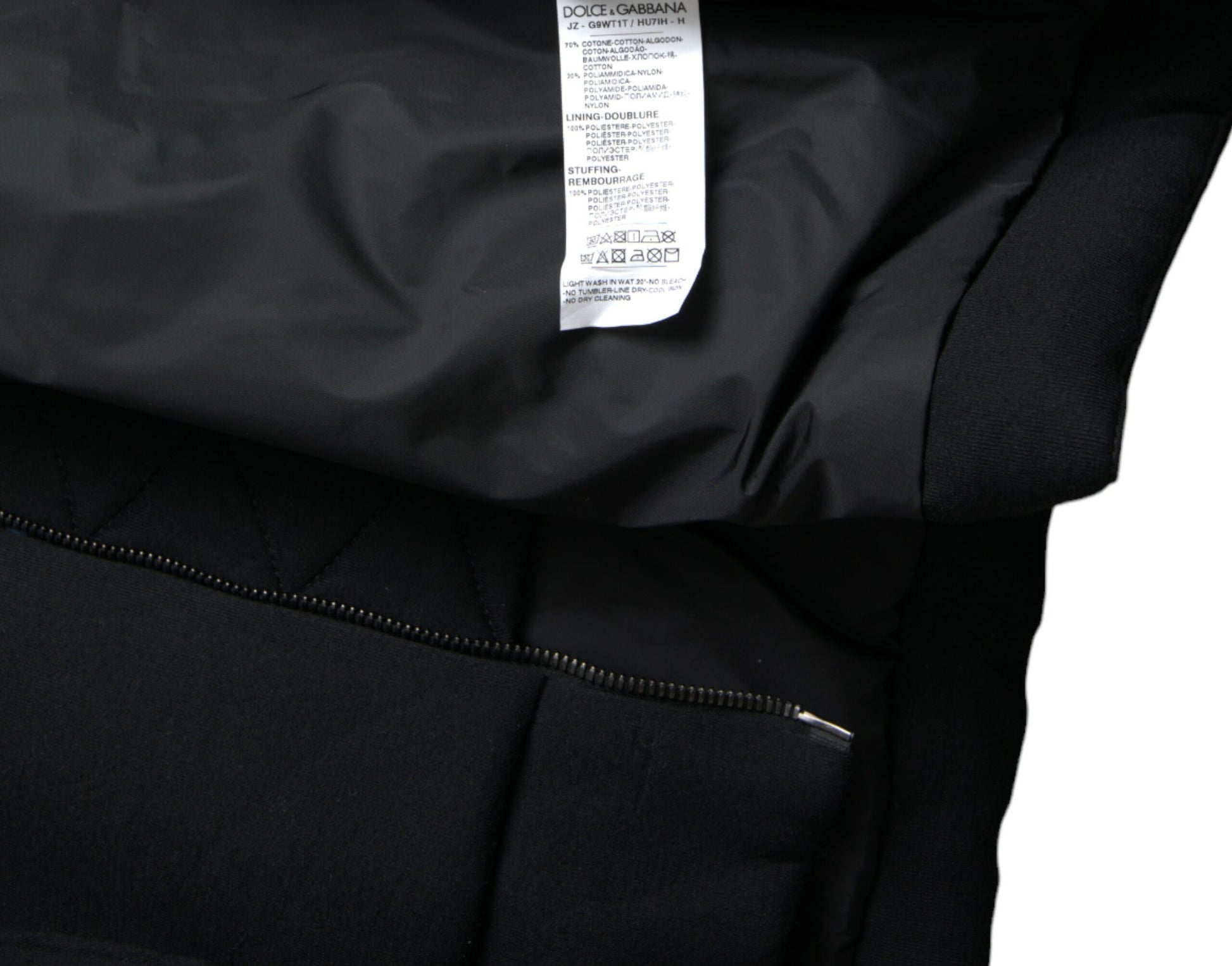 Men's Black Hooded Bomber Jacket – Sleek Designer Outerwear