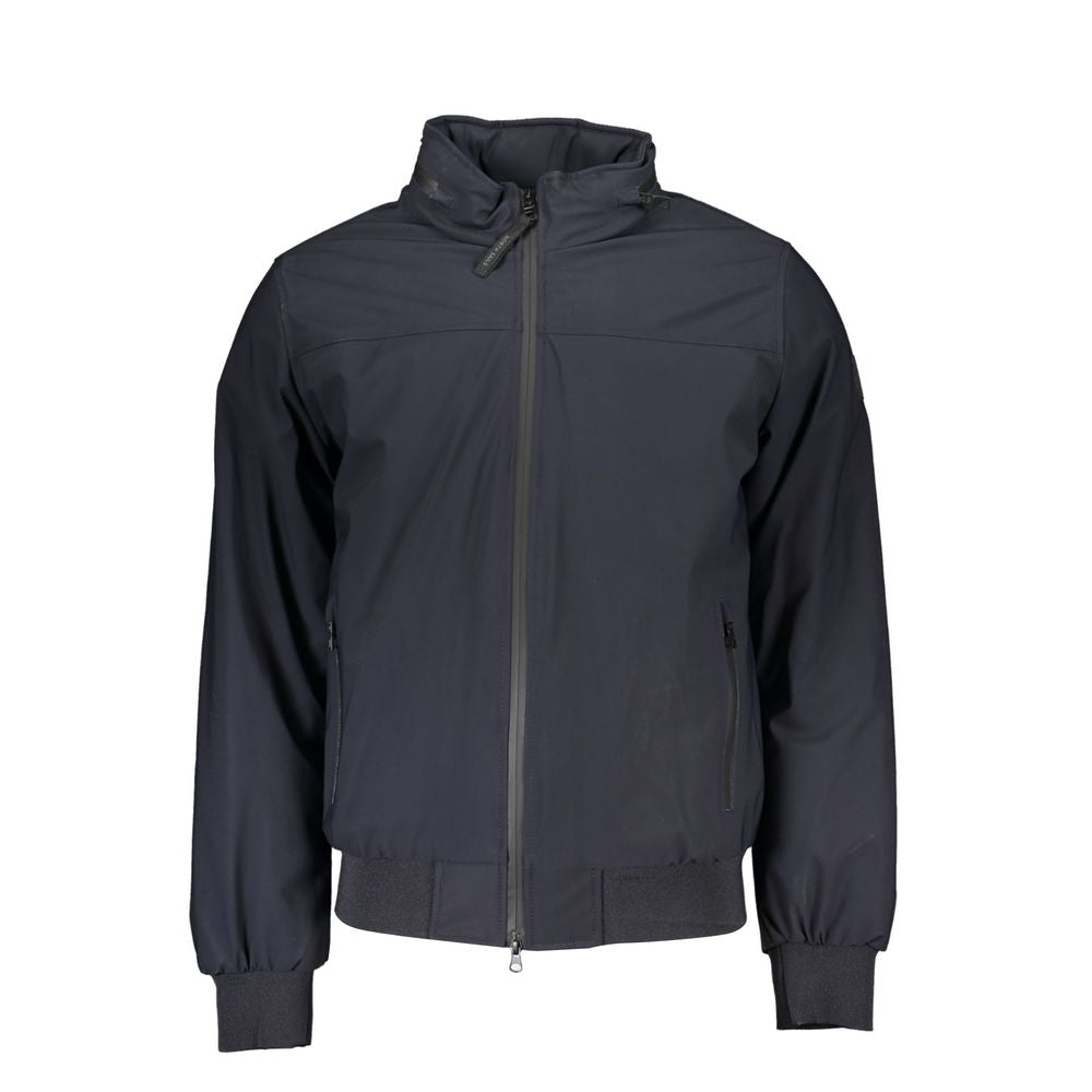 Blue Polyamide Men's Jacket