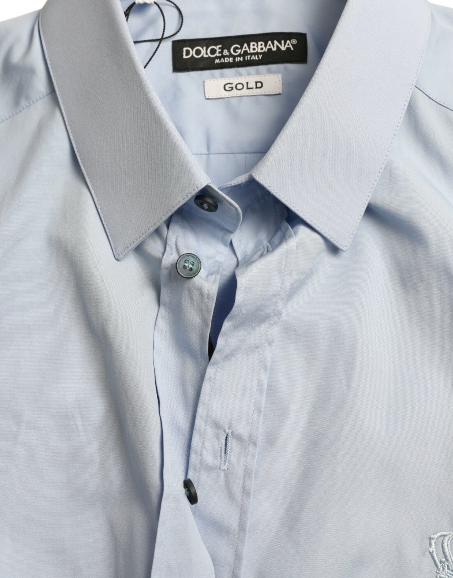  - Elegant Slim Fit Sky Blue Dress Shirt